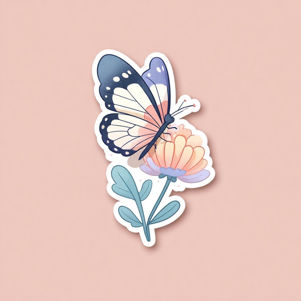 Pastel Kawaii Girl Stickers – Cute Anime-Inspired Aesthetic for Journaling, Scrapbooking & Planners