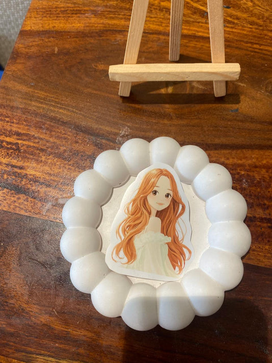 Cute Anime-Inspired Girl Stickers Aesthetic for Journaling, Scrapbooking & Planners