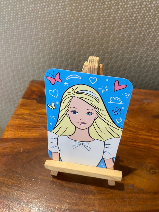 Cute Barbie-Inspired Girl Stickers Aesthetic for Journaling, Scrapbooking & Planners