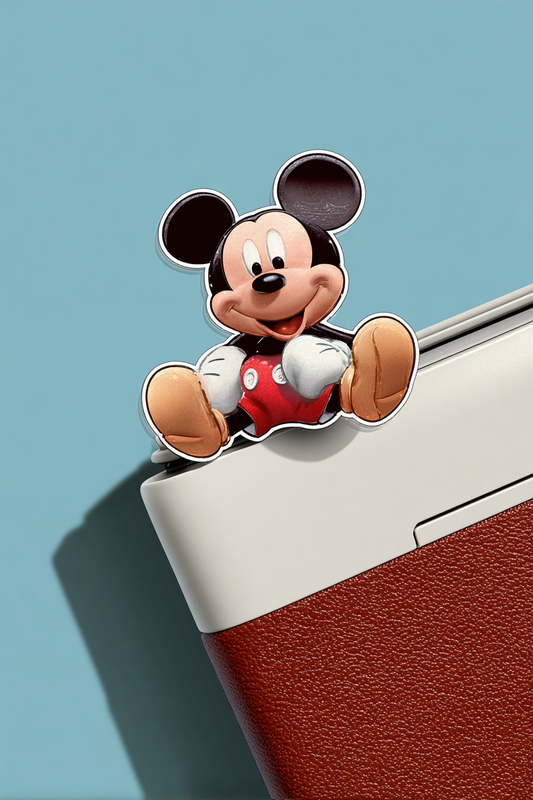 Cute Mickey-Inspired  Stickers Aesthetic for Journaling, Scrapbooking & Planners